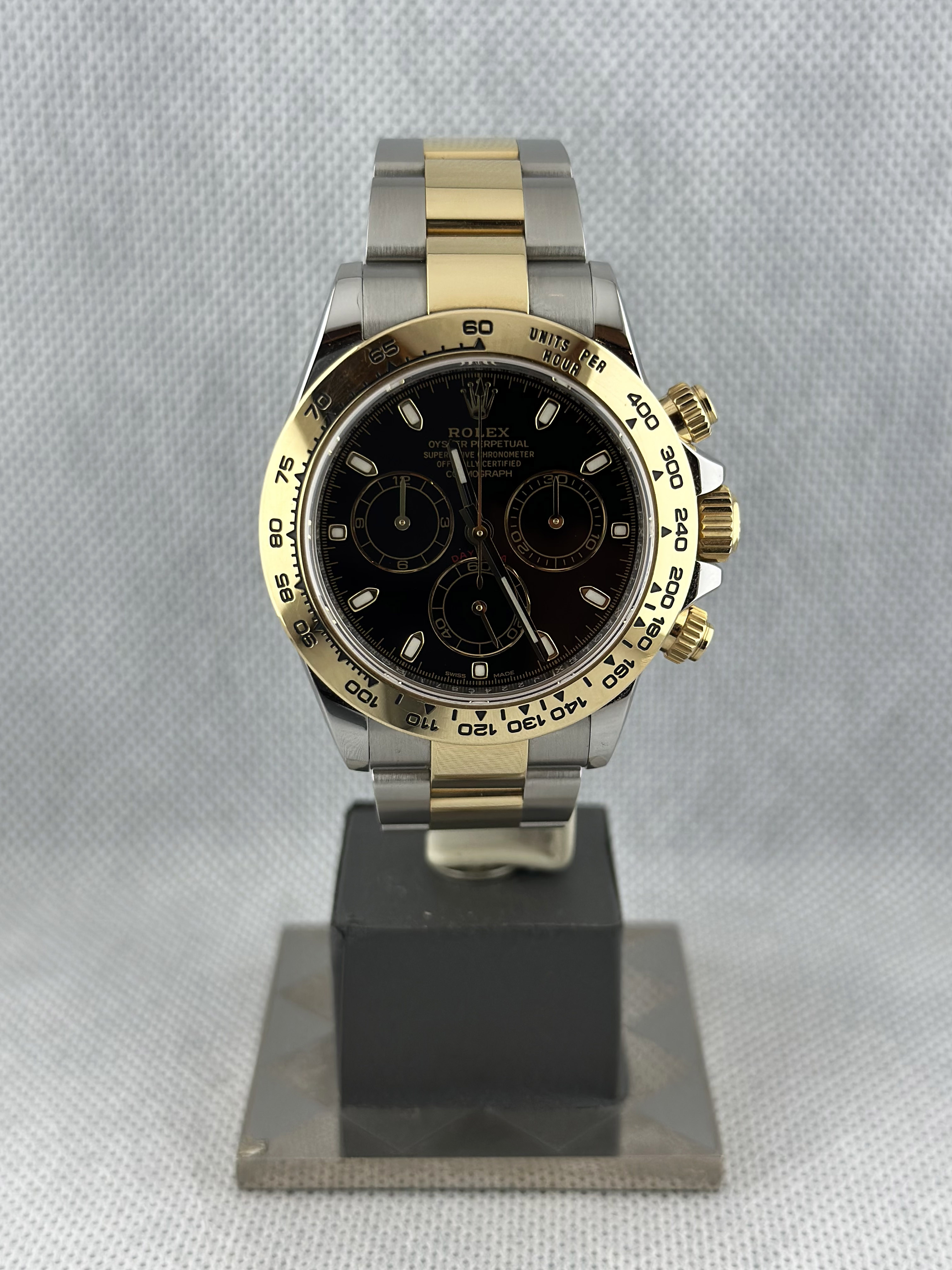 Rolex Daytona ref. 116503 Acciaio e oro | Foto frontale