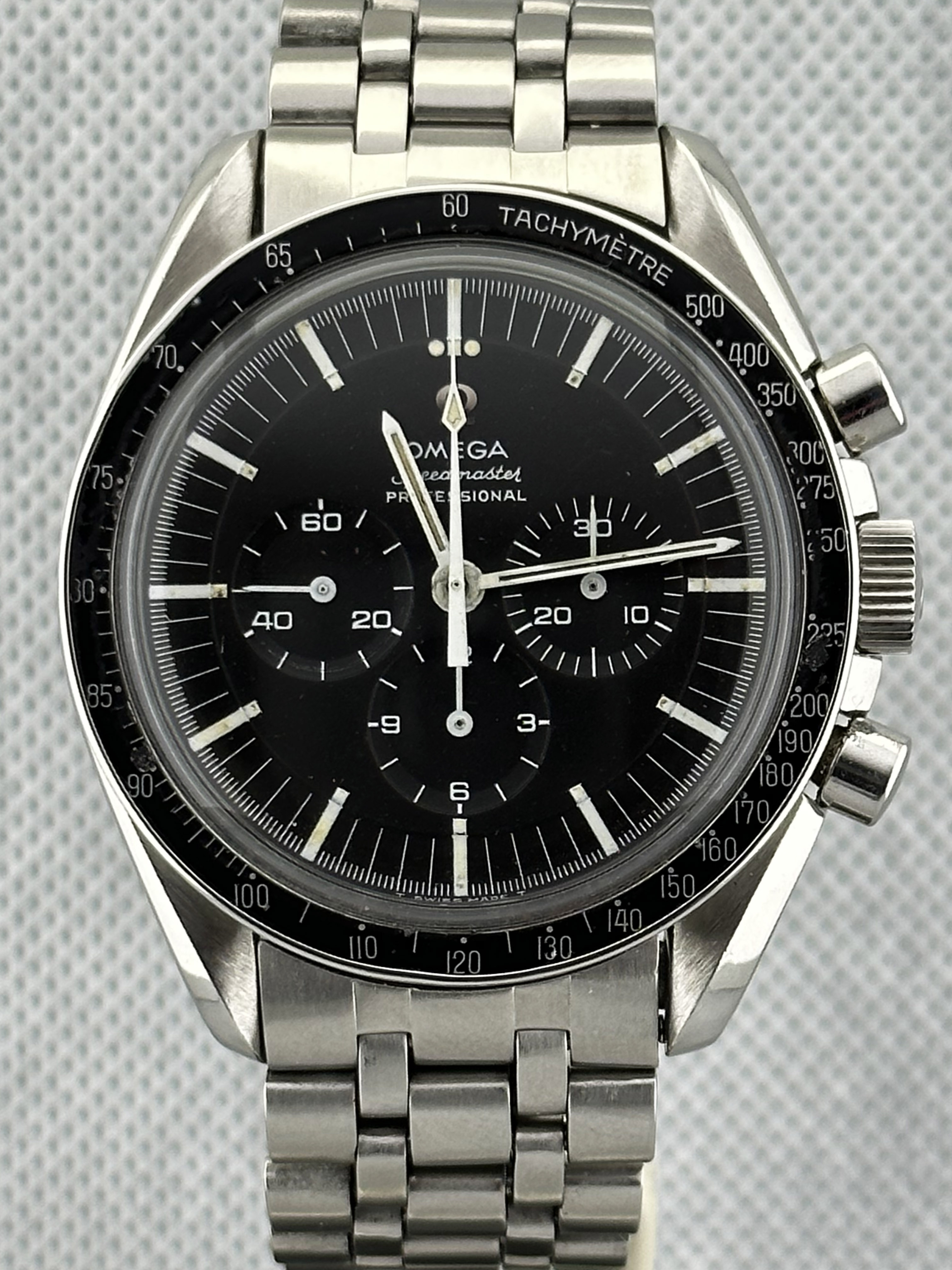 Omega Moonwatch 321 anno '67 | foto frontale