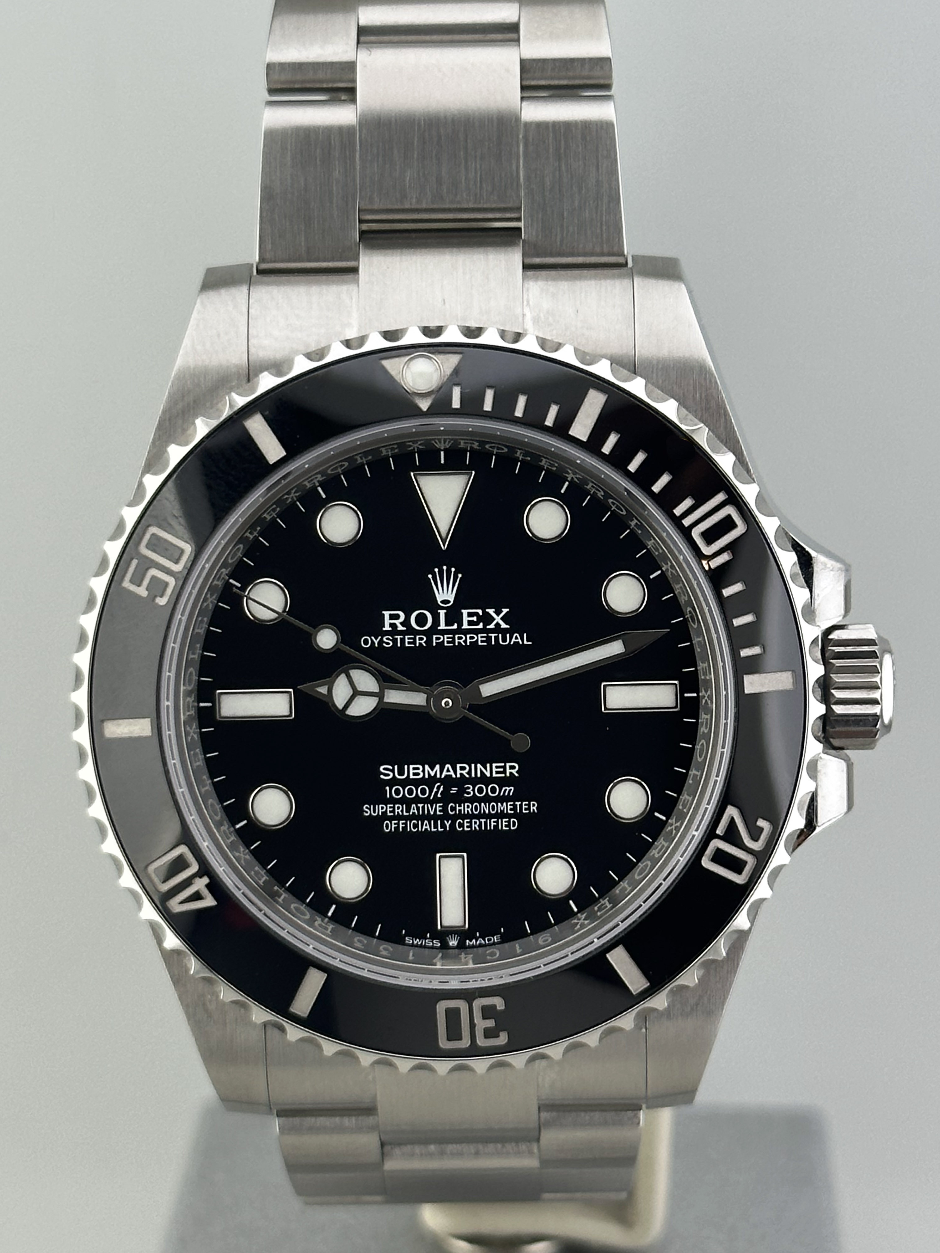 Rolex Submariner no data ref. 124060 | Foto frontale