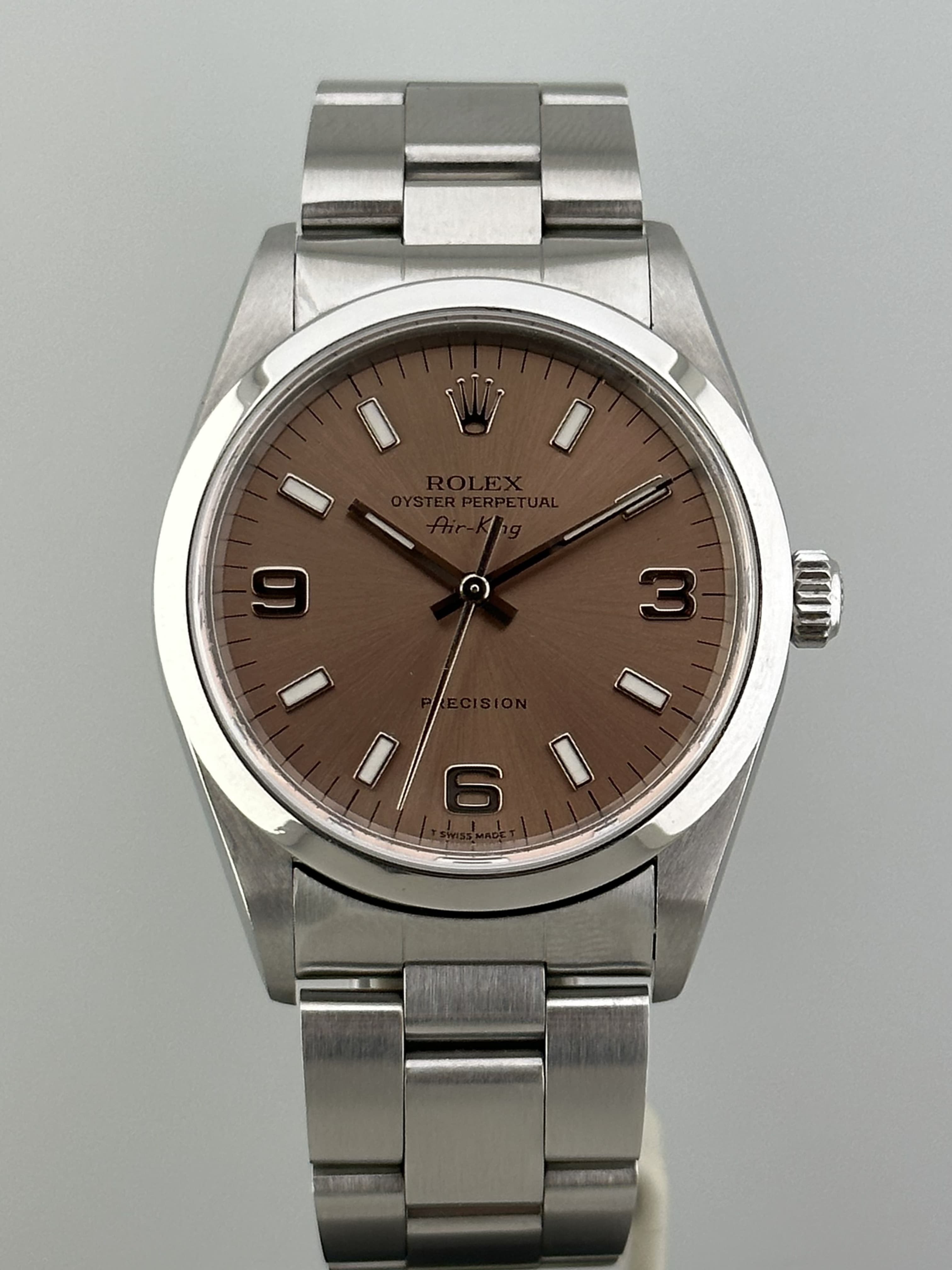 Rolex Air king ref: 14000 | Foto frontale