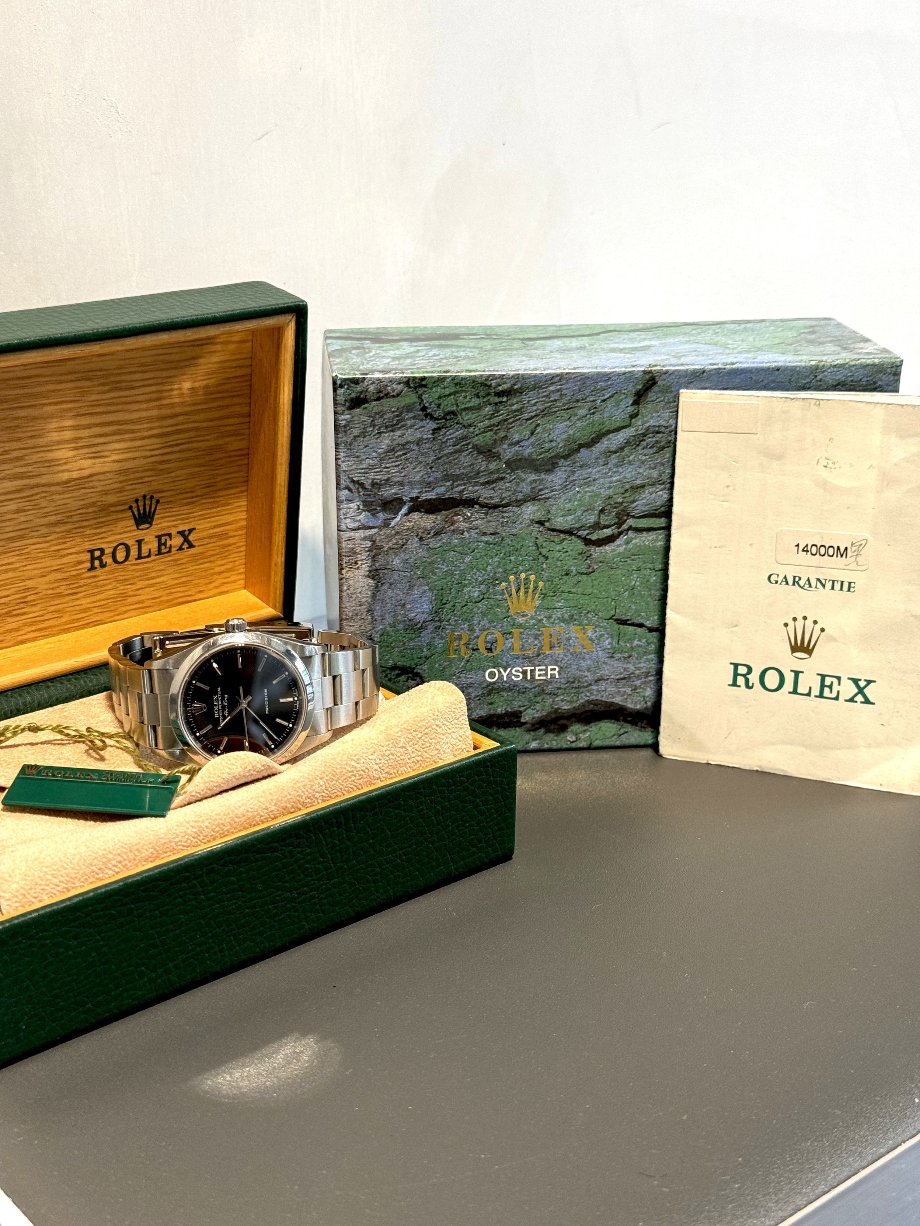 Rolex Airking ref. 14000M | Foto corredo full set