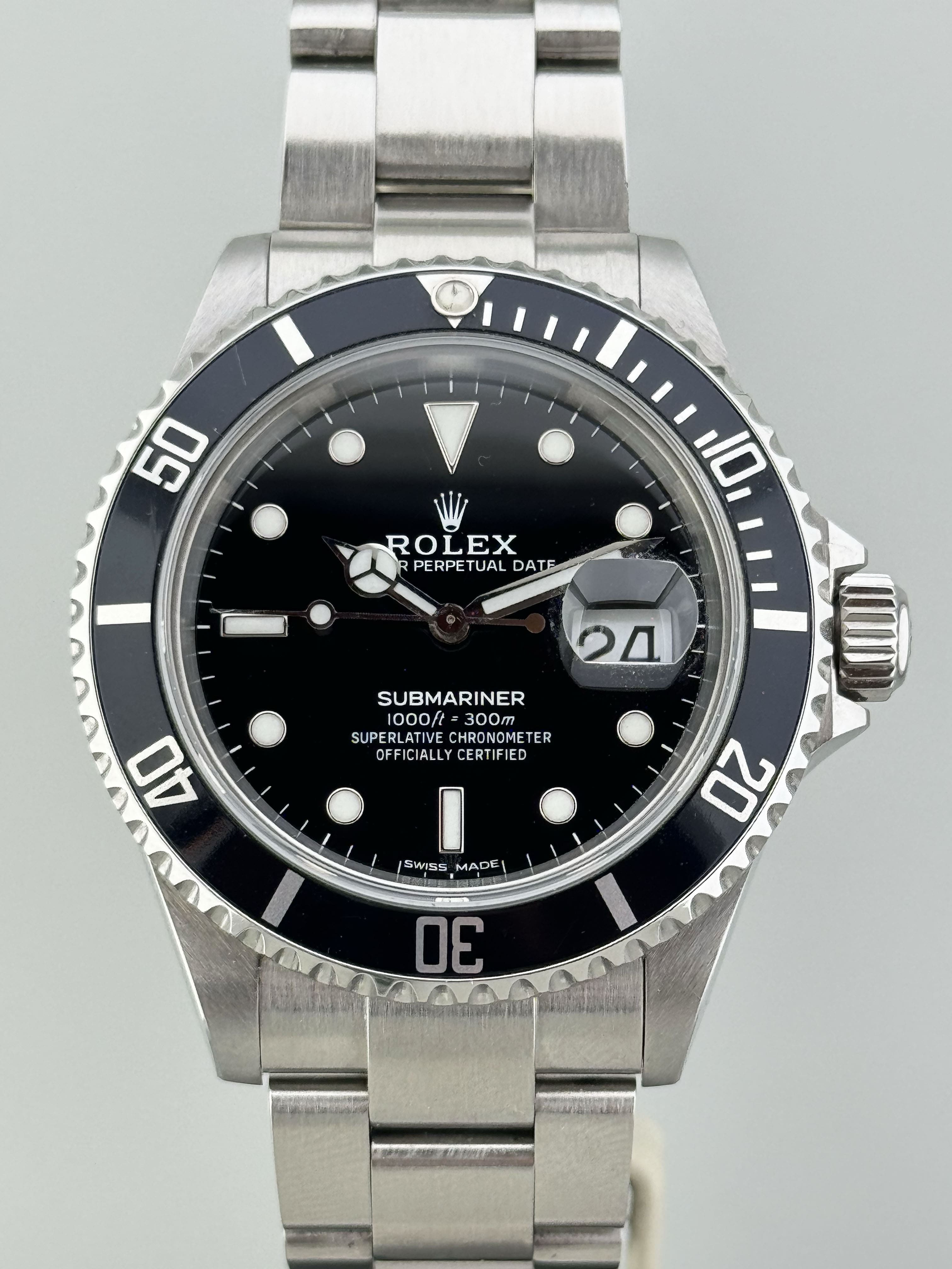 Rolex Submariner Date ref, 16610