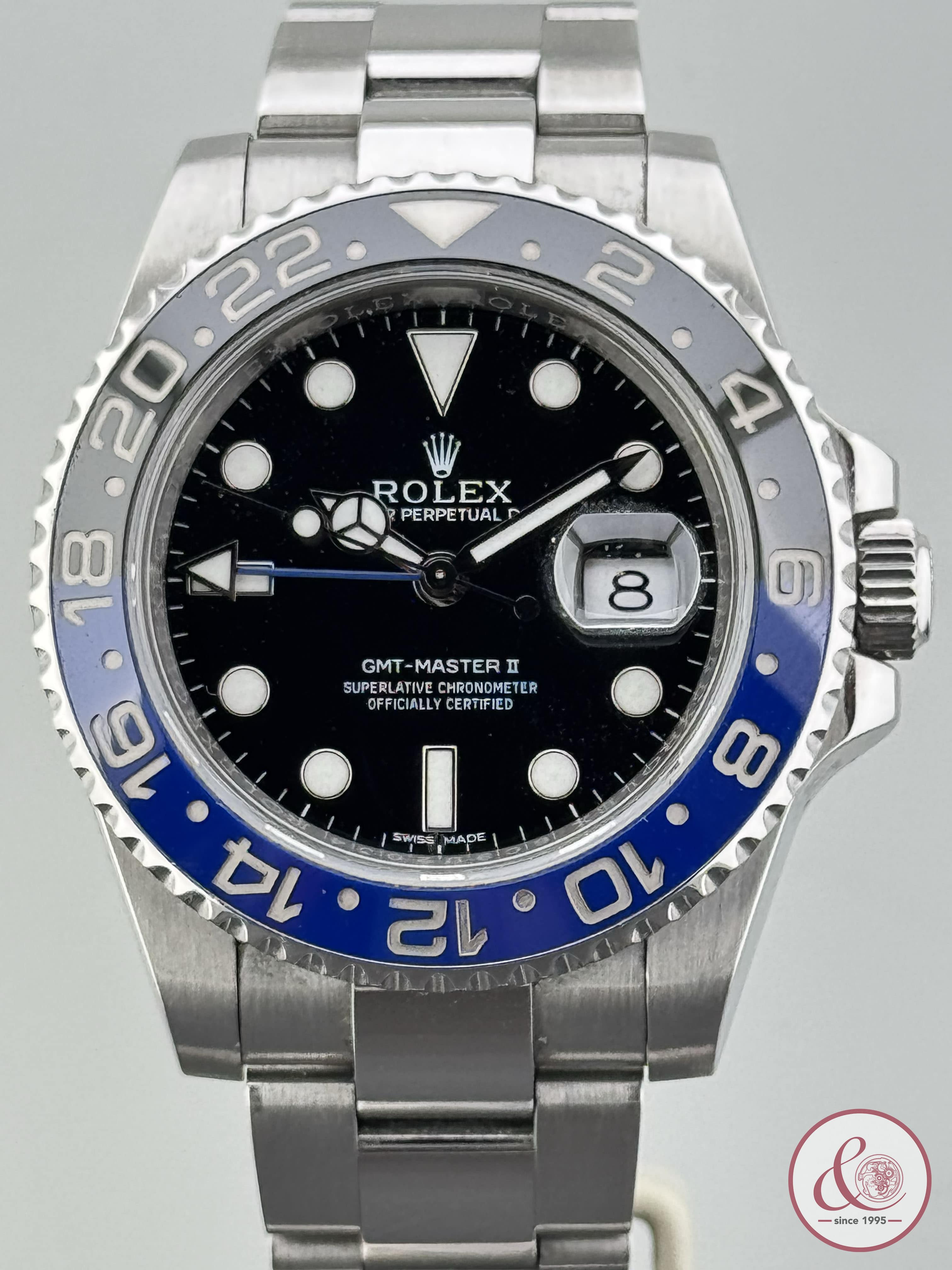 Rolex GMT II (Batman) ref. 116710BLNR