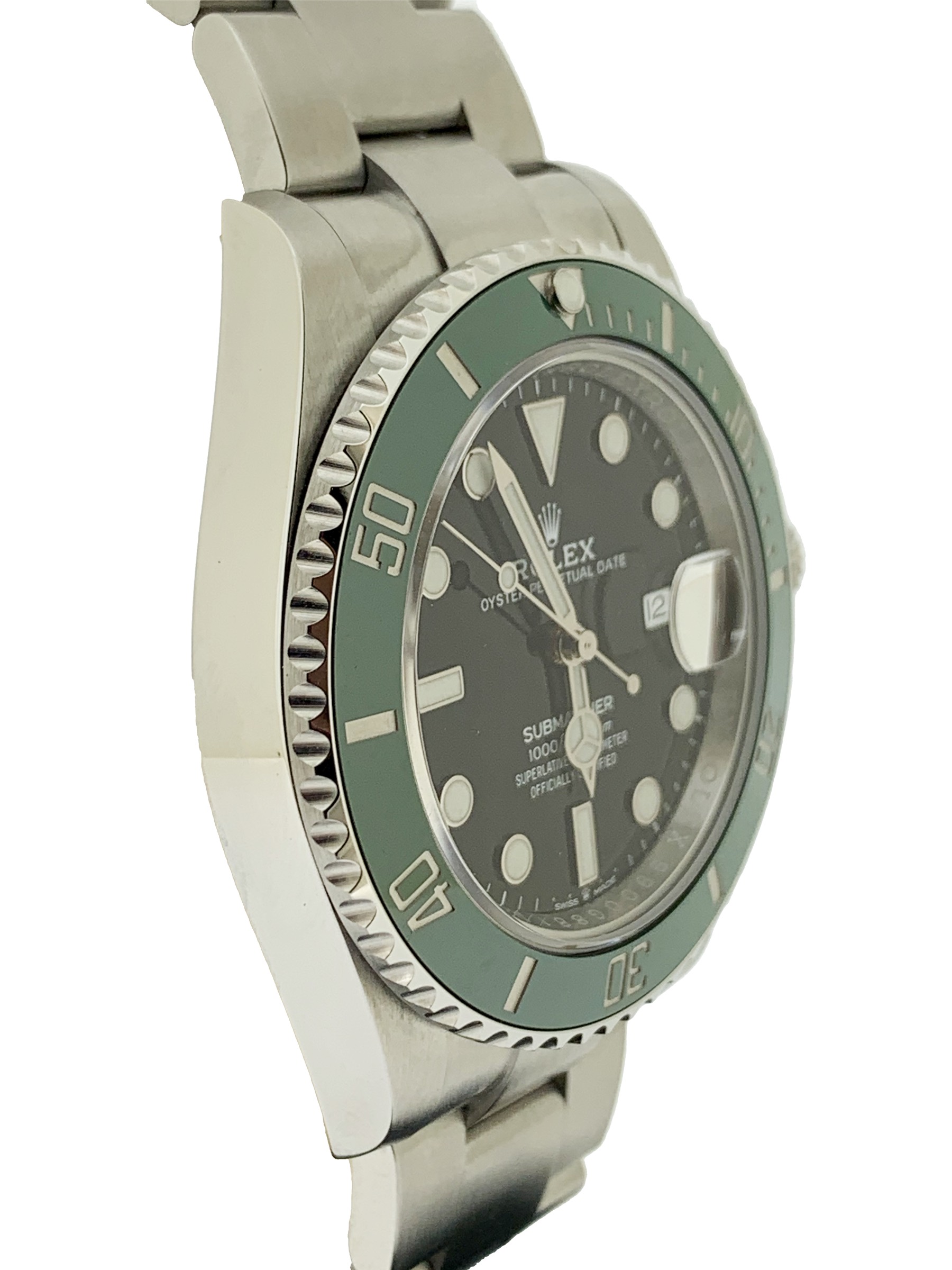 Rolex | Submariner Green | 126610 LV | Ceramic Bezel | 41 mm | Lat
